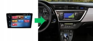 RADIO NAWIGACJA GPS TOYOTA AURIS II 2012-2015 ANDROID 8/128 GB
