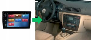 RADIO NAWIGACJA GPS VOLKSWAGEN PASSAT B5 2000-2005 ANDROID 8/128 GB