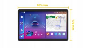 RADIO NAWIGACJA GPS JEEP COMMANDER 2008-2010 ANDROID 11,5 CALA 4/64 GB