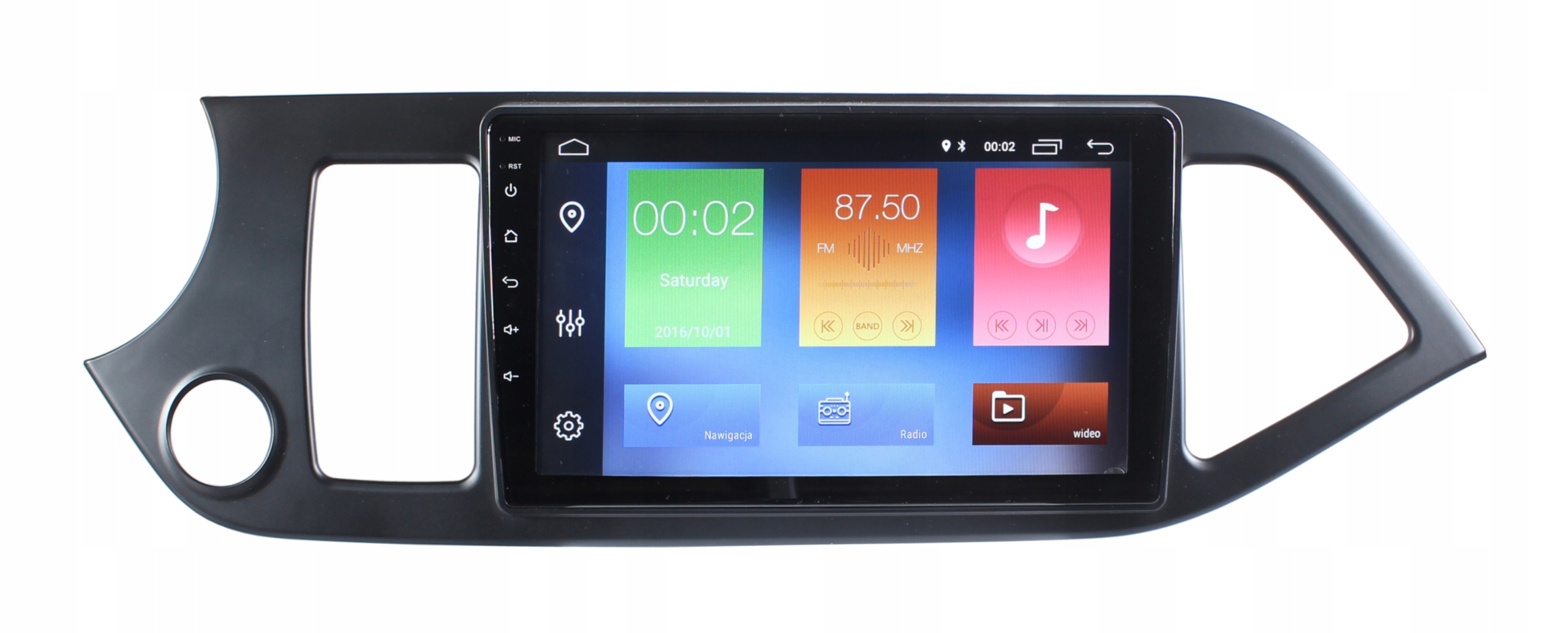 RADIO NAWIGACJA GPS KIA PICANTO 2011-2017 ANDROID 4/64 GB