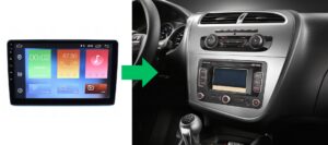 RADIO NAWIGACJA GPS SEAT LEON II 2005-2012 ANDROID 4/64 GB