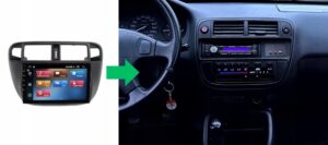 RADIO NAWIGACJA GPS HONDA CIVIC 1995-2001 EJ/EK/EM ANDROID 2/64 GB