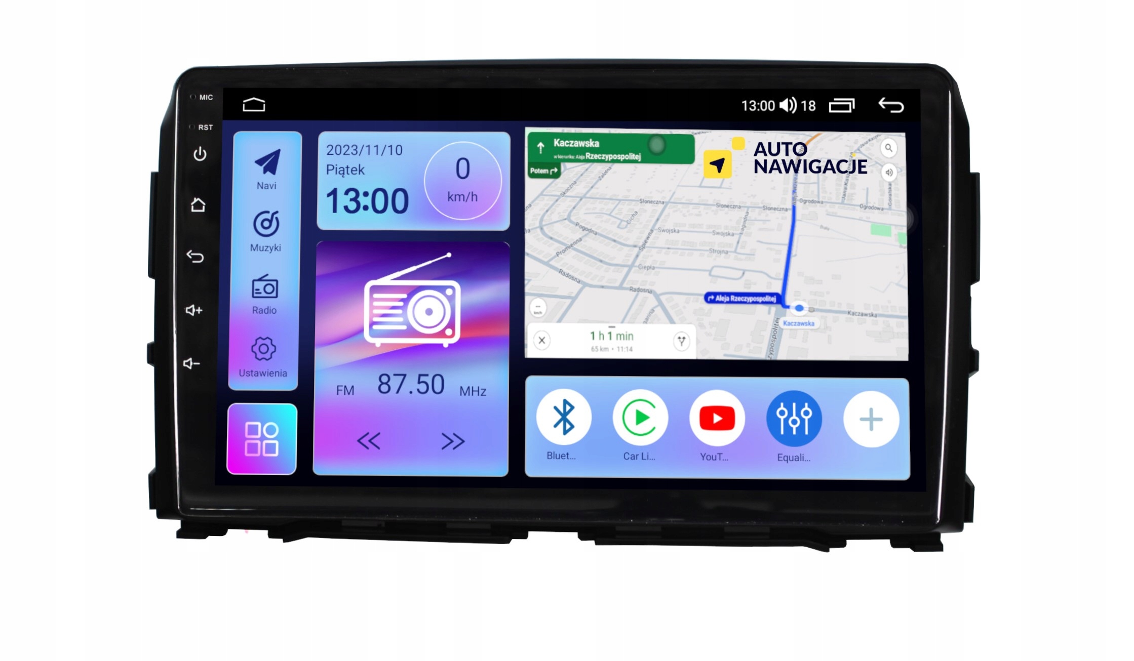 RADIO NAWIGACJA GPS NISSAN TITAN 2016+ ANDROID 8/128 GB