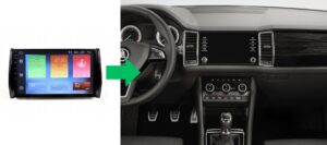 RADIO NAWIGACJA GPS SKODA KAROQ 2017-2023 ANDROID 8/128 GB