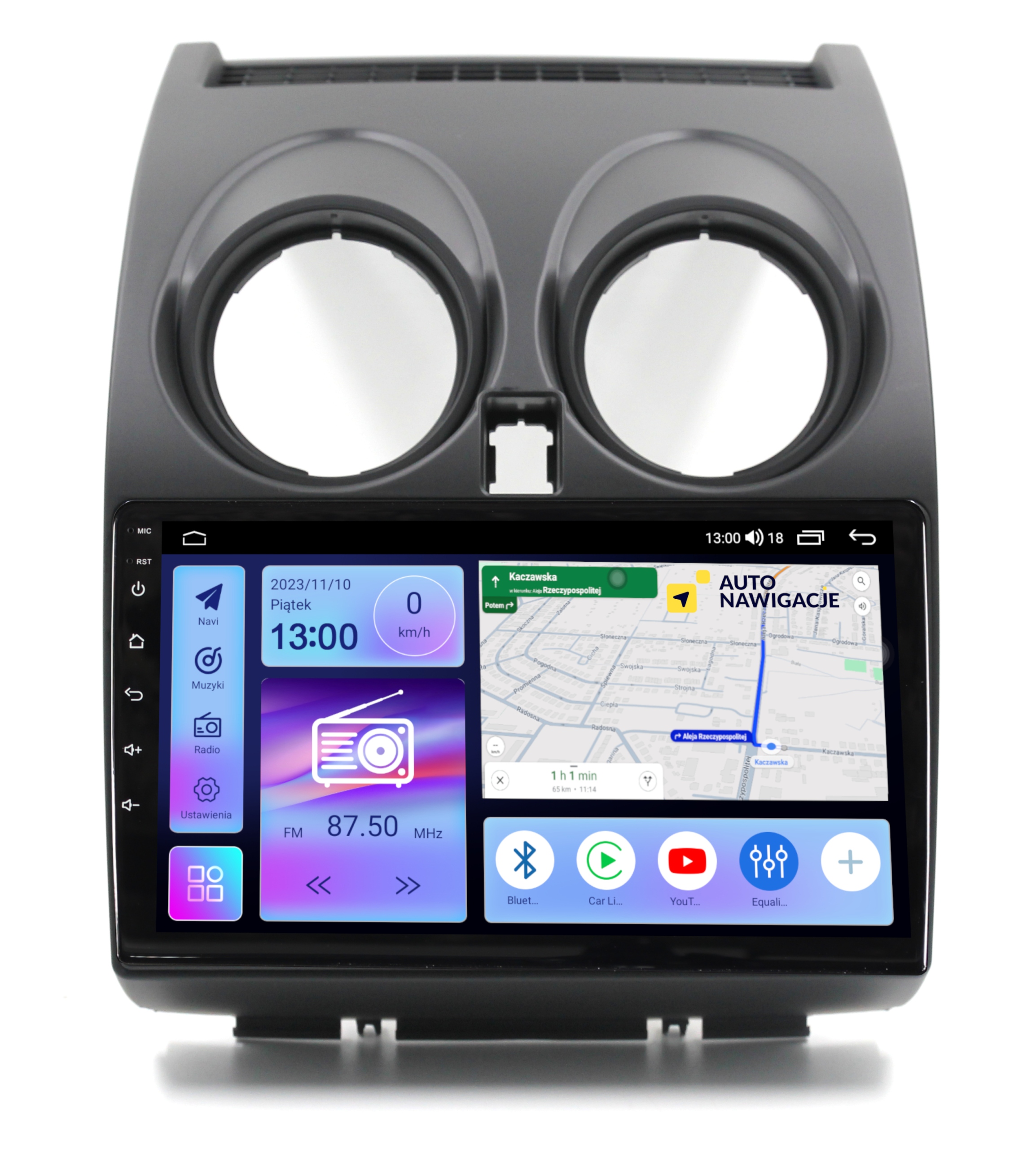 RADIO NAWIGACJA GPS NISSAN QASHQAI 2006-2013 ANDROID 8/128 GB