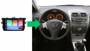 RADIO NAWIGACJA GPS TOYOTA COROLLA E15 2006-2012 ANDROID 4/64 GB