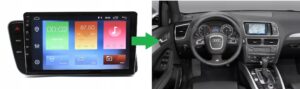 RADIO NAWIGACJA GPS AUDI Q5 I 2008-2016 ANDROID 2/64 GB
