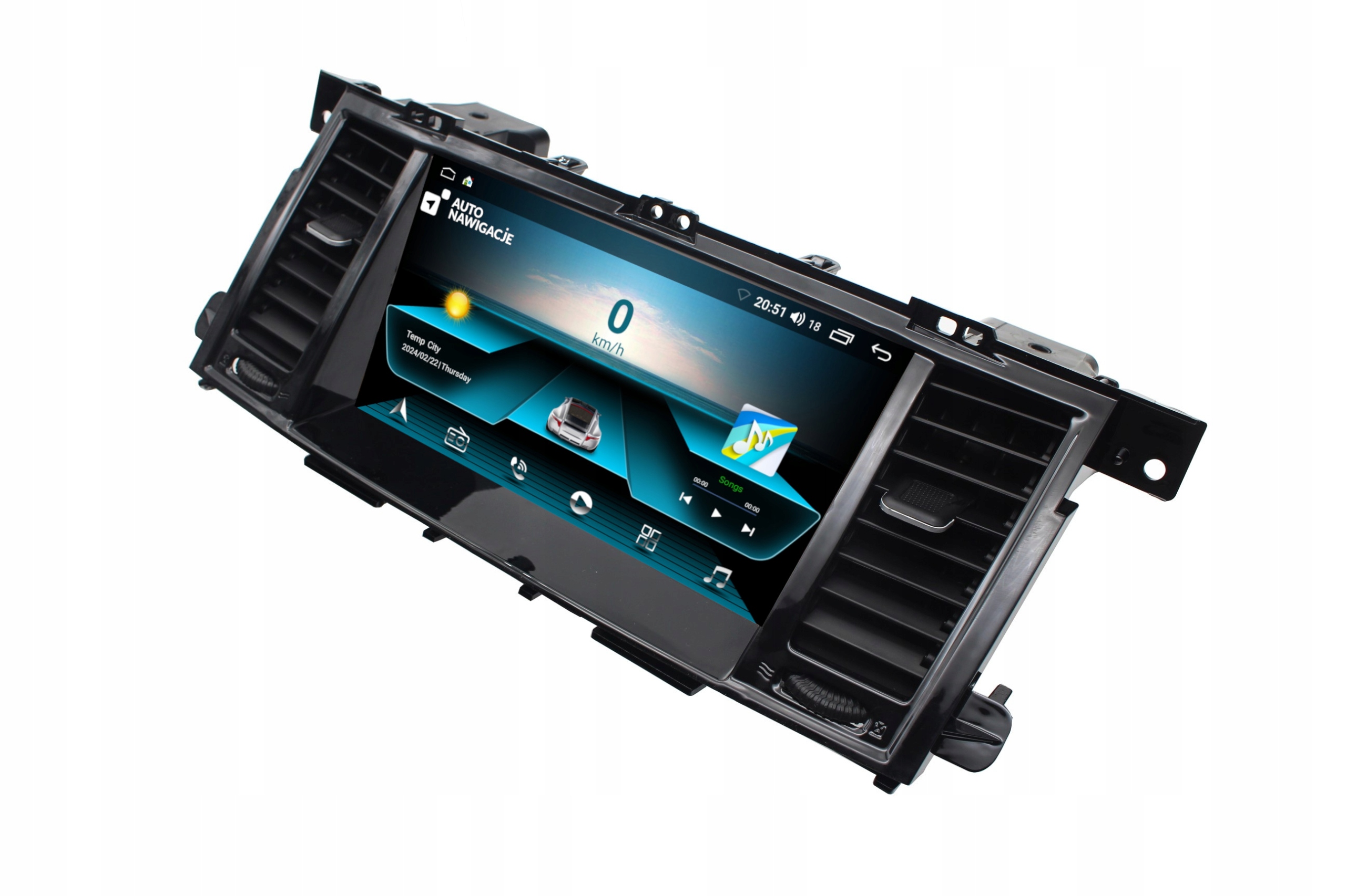 RADIO NAWIGACJA GPS NISSAN PATROL 6 Y62 2010-2019 ANDROID 2/64 GB