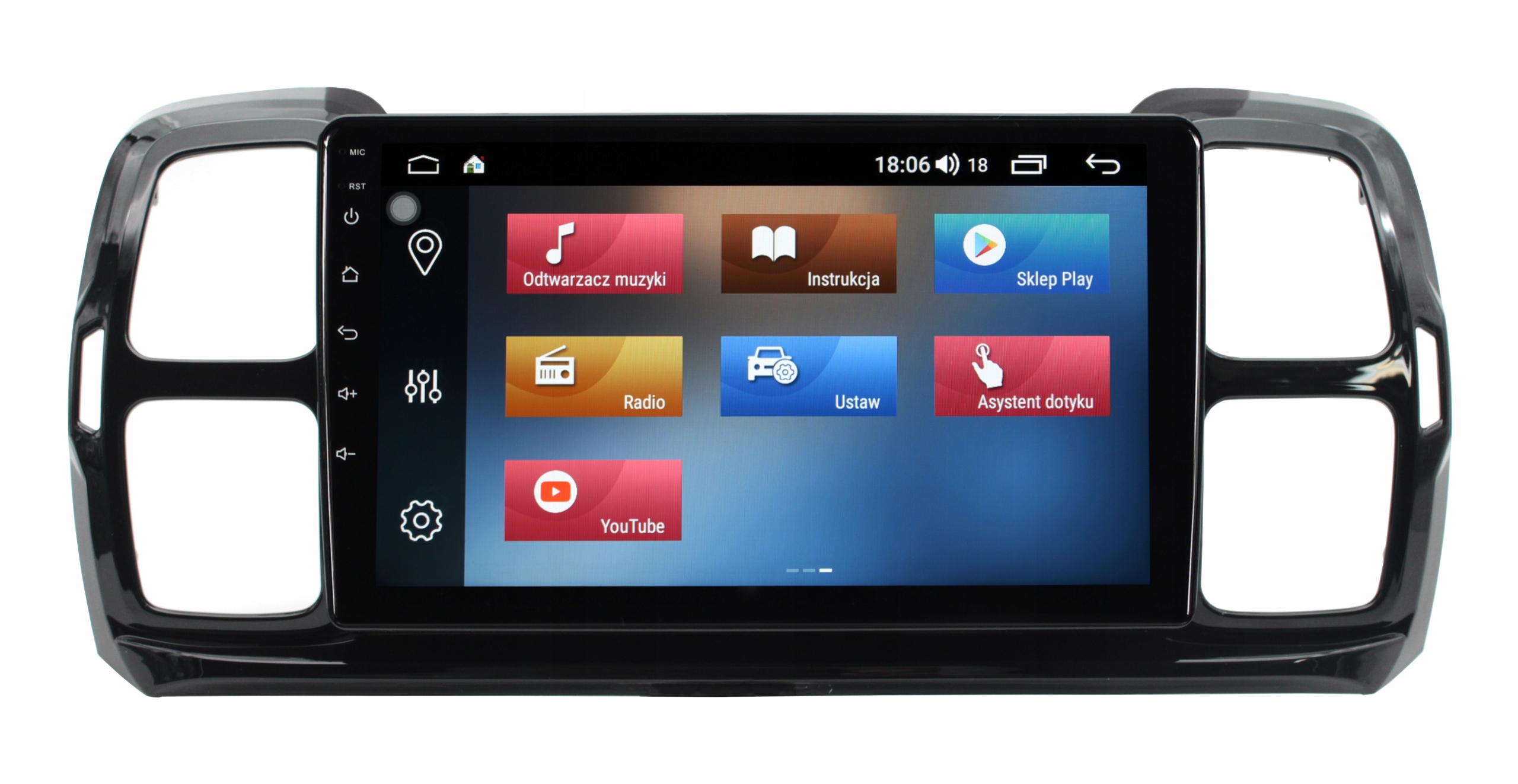 RADIO NAWIGACJA GPS CITROEN C5 AIRCROSS 2017+ ANDROID 4/64 GB