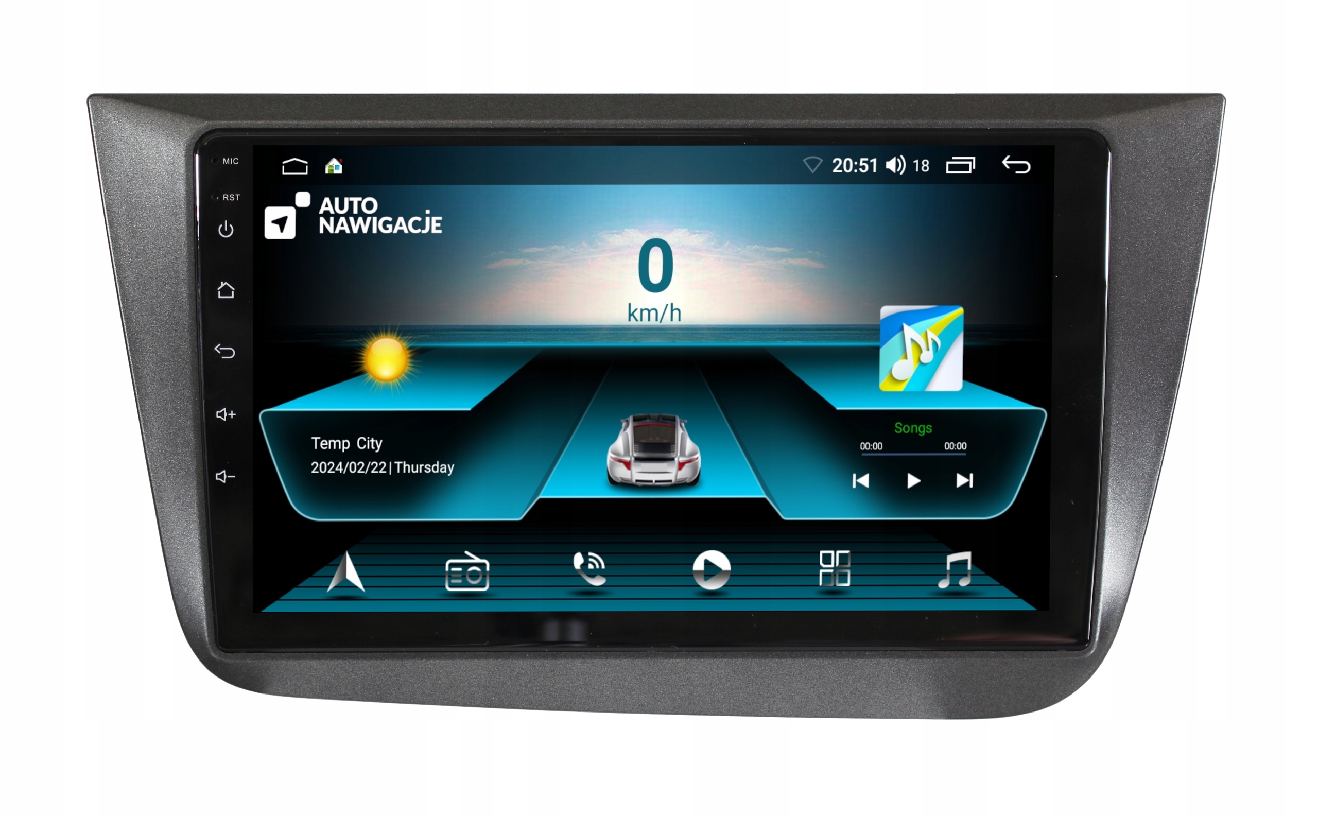 RADIO NAWIGACJA GPS SEAT ALTEA 2004-2012 ANDROID 2/64 GB 3 RADIO NAWIGACJA GPS SEAT ALTEA 2004-2012 ANDROID 2/64 GB