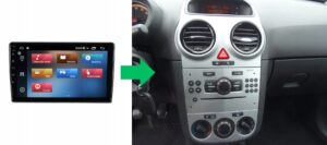 RADIO NAWIGACJA GPS OPEL CORSA D 2006-2014 ANDROID 4/64 GB