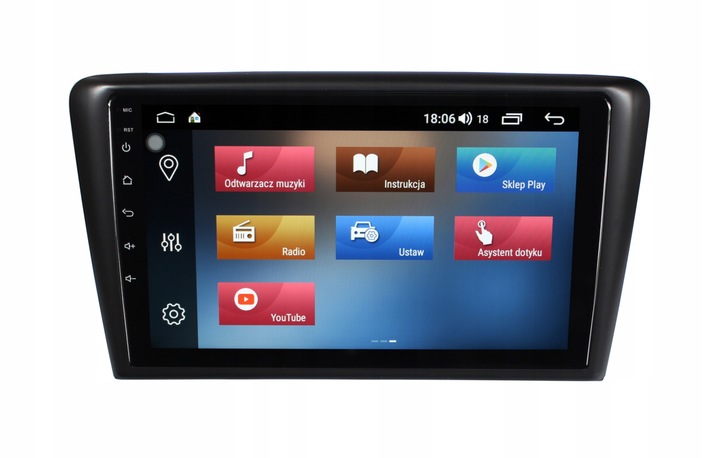 RADIO NAWIGACJA GPS SKODA RAPID SPACEBACK 2012-2017 ANDROID 2/64 GB