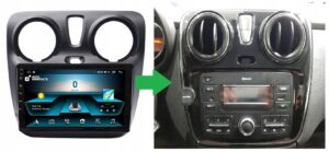 RADIONAWIGACJA GPS DACIA DOKKER 2012-2020 ANDROID 2/64 GB