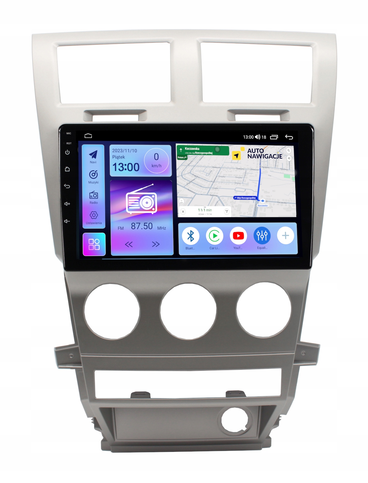 RADIO NAWIGACJA GPS DODGE AVENGER 2007-10 ANDROID 4/64 GB