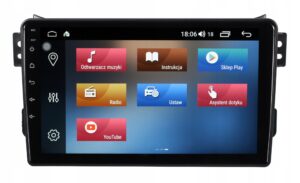 RADIO NAWIGACJA GPS SUZUKI SPLASH 2008-2014 ANDROID 4/64 GB