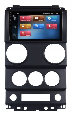 RADIO NAWIGACJA GPS JEEP WRANGLER 2006-2010 ANDROID 4/64 GB