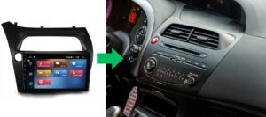RADIONAWIGACJA GPS HONDA CIVIC UFO 2006-2012 ANDROID CARPLAY 8/128 GB