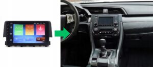 RADIO NAWIGACJA GPS HONDA CIVIC X 2016+ ANDROID 4/64 GB