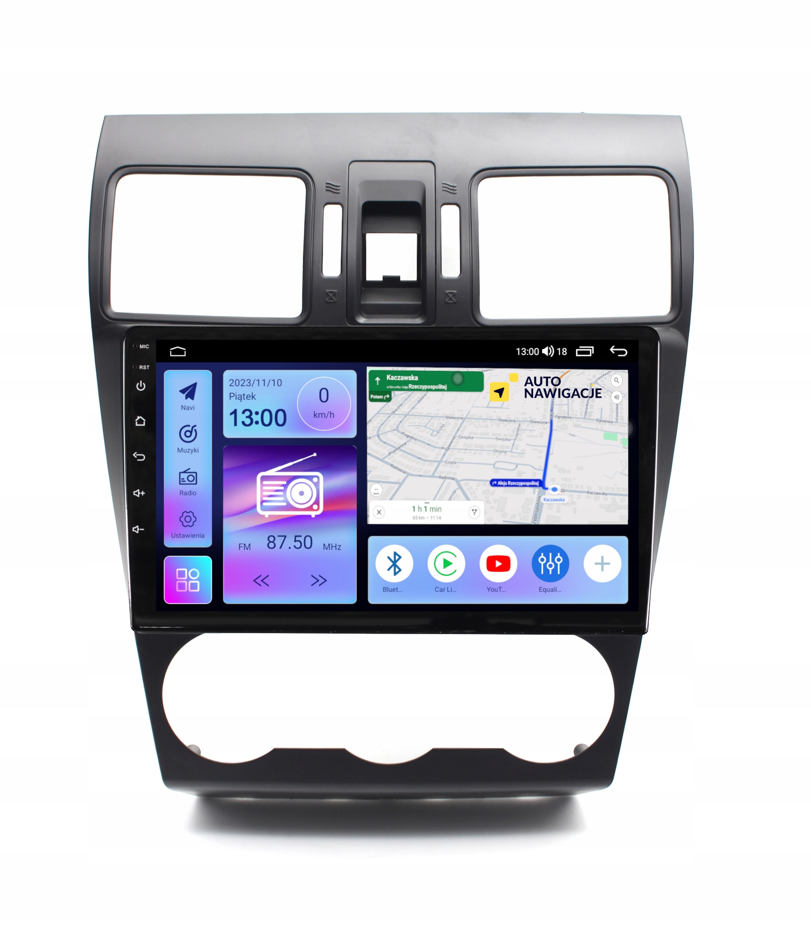 RADIO NAWIGACJA GPS SUBARU FORESTER 2012-2016 ANDROID 8/128 GB