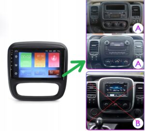 RADIO NAWIGACJA OPEL VIVARO B 2014-2018 ANDROID 4/64 GB