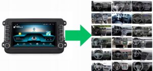 RADIO NAWIGACJA GPS SEAT ALHAMBRA II 2010-2015 ANDROID 2/32 GB