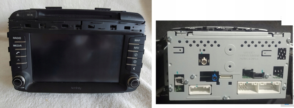 RADIO NAWIGACJA GPS KIA SORENTO 2014-2020 ANDROID 8/128 GB