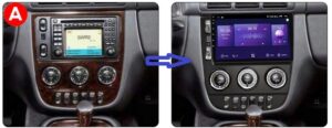 RADIO NAWIGACJA GPS MERCEDES ML W163 2001-2005 ANDROID 2/64 GB