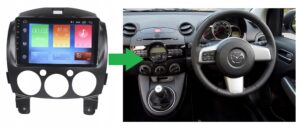 RADIO NAWIGACJA GPS MAZDA 2 2007-2014 ANDROID 8/128 GB