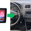 RADIO NAWIGACJA GPS VOLKSWAGEN POLO 5 2009-2013 ANDROID 4/64 GB
