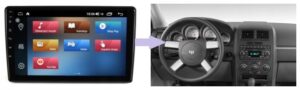 RADIO NAWIGACJA GPS DODGE CHARGER 2008-2010 ANDROID 4/64 GB