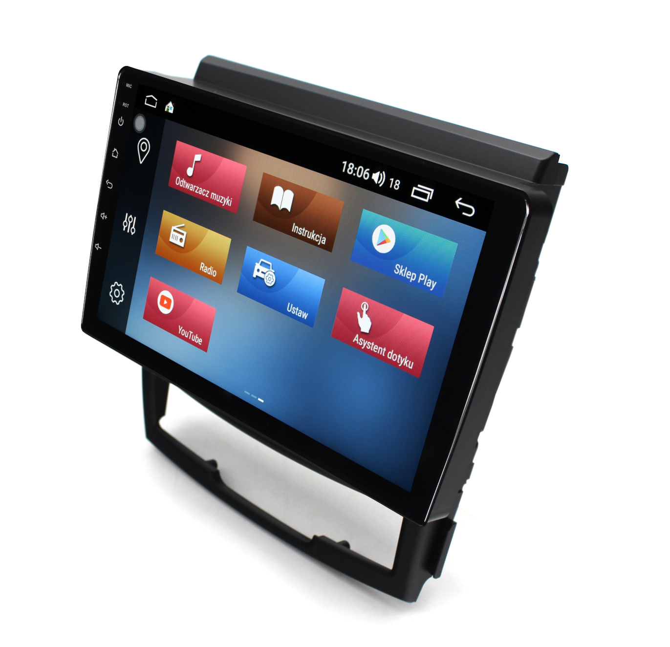 RADIO NAWIGACJA GPS SSANGYONG KORANDO 2010-2013 ANDROID 4/64 GB