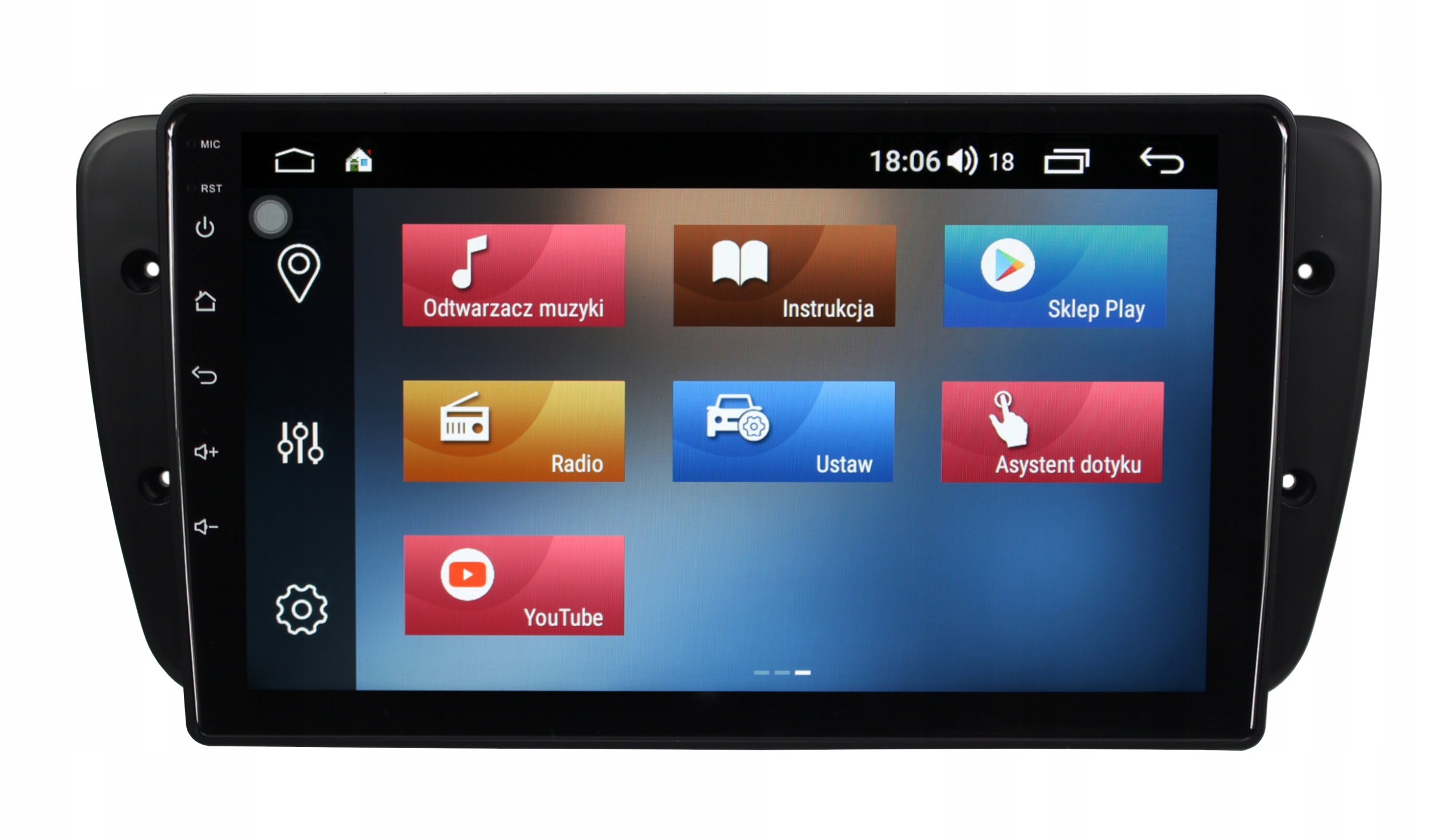RADIO NAWIGACJA GPS SEAT IBIZA 2008-2013 ANDROID 2/64 GB 3 RADIO NAWIGACJA GPS SEAT IBIZA 2008-2013 ANDROID 2/64 GB