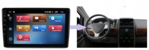 RADIO NAWIGACJA GPS CHRYSLER TOWN & COUNTRY ANDROID 8/128 GB