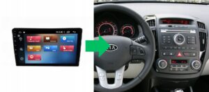 RADIO NAWIGACJA GPS KIA CEED I 2009-2012 ANDROID 8/128 GB