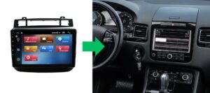 RADIO NAWIGACJA GPS VOLKSWAGEN TOUAREG 2010-2018 ANDROID 2/64 GB