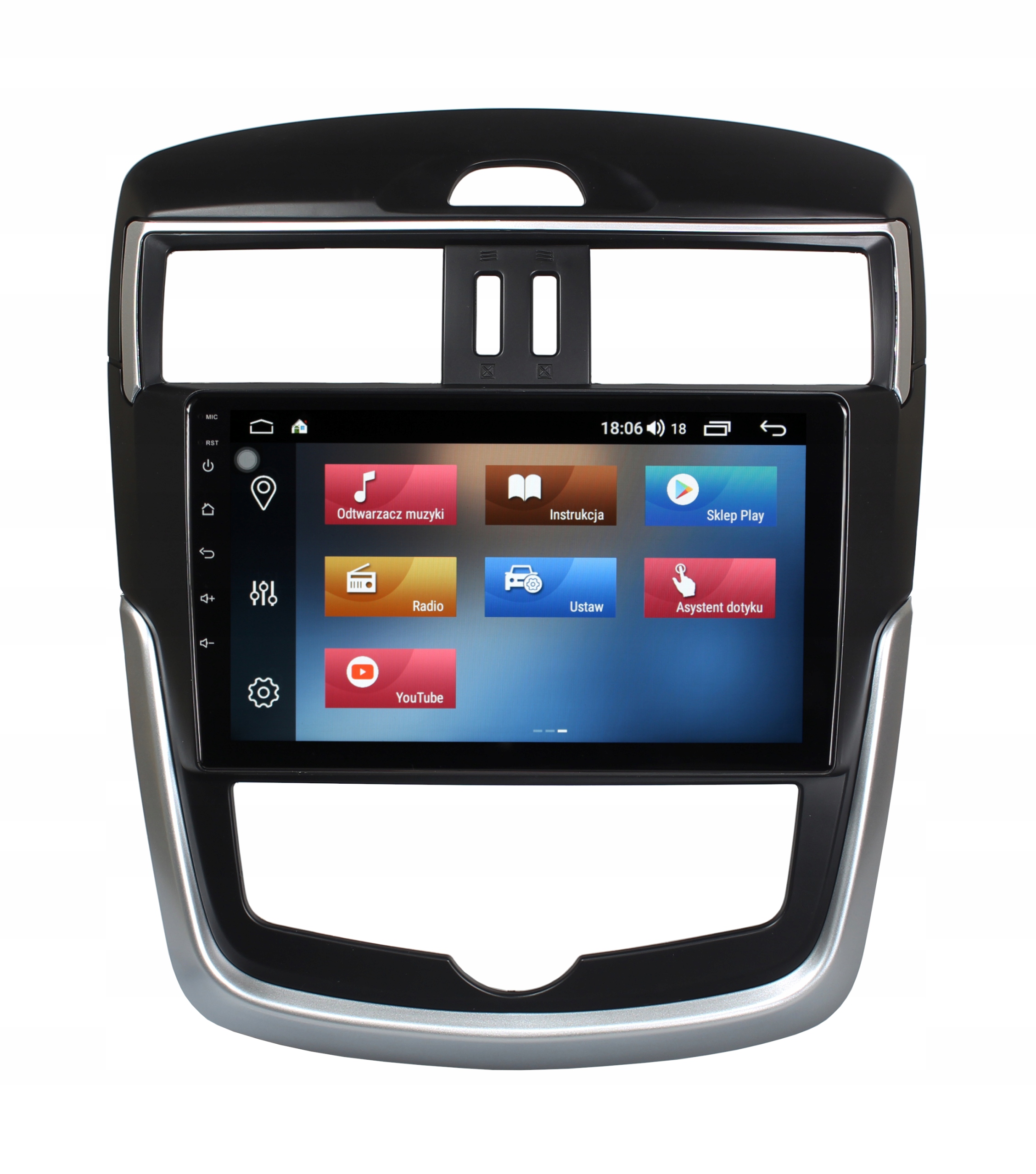 RADIO NAWIGACJA GPS NISSAN TIIDA C13 2015+ ANDROID 4/64 GB
