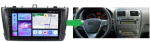 RADIO NAWIGACJA GPS TOYOTA AVENSIS T27 2008-2015 ANDROID 4/64 GB