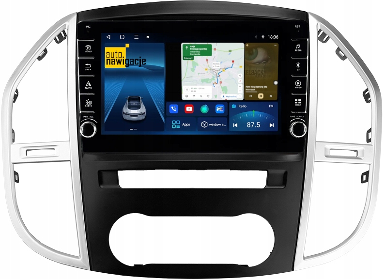 RADIO NAWIGACJA GPS MERCEDES BENZ VITO W447 2014+ ANDROID 2/32 GB