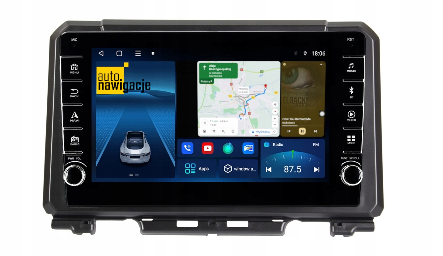 RADIO NAWIGACJA GPS SUZUKI JIMNY 2018+ ANDROID 2/64 GB