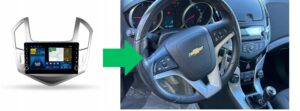 RADIO NAWIGACJA GPS CHEVROLET CRUZE 2012-2016 ANDROID 2/64 GB