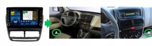 RADIO NAWIGACJA GPS FIAT DOBLO II 2010-14 ANDROID 2/32 GB