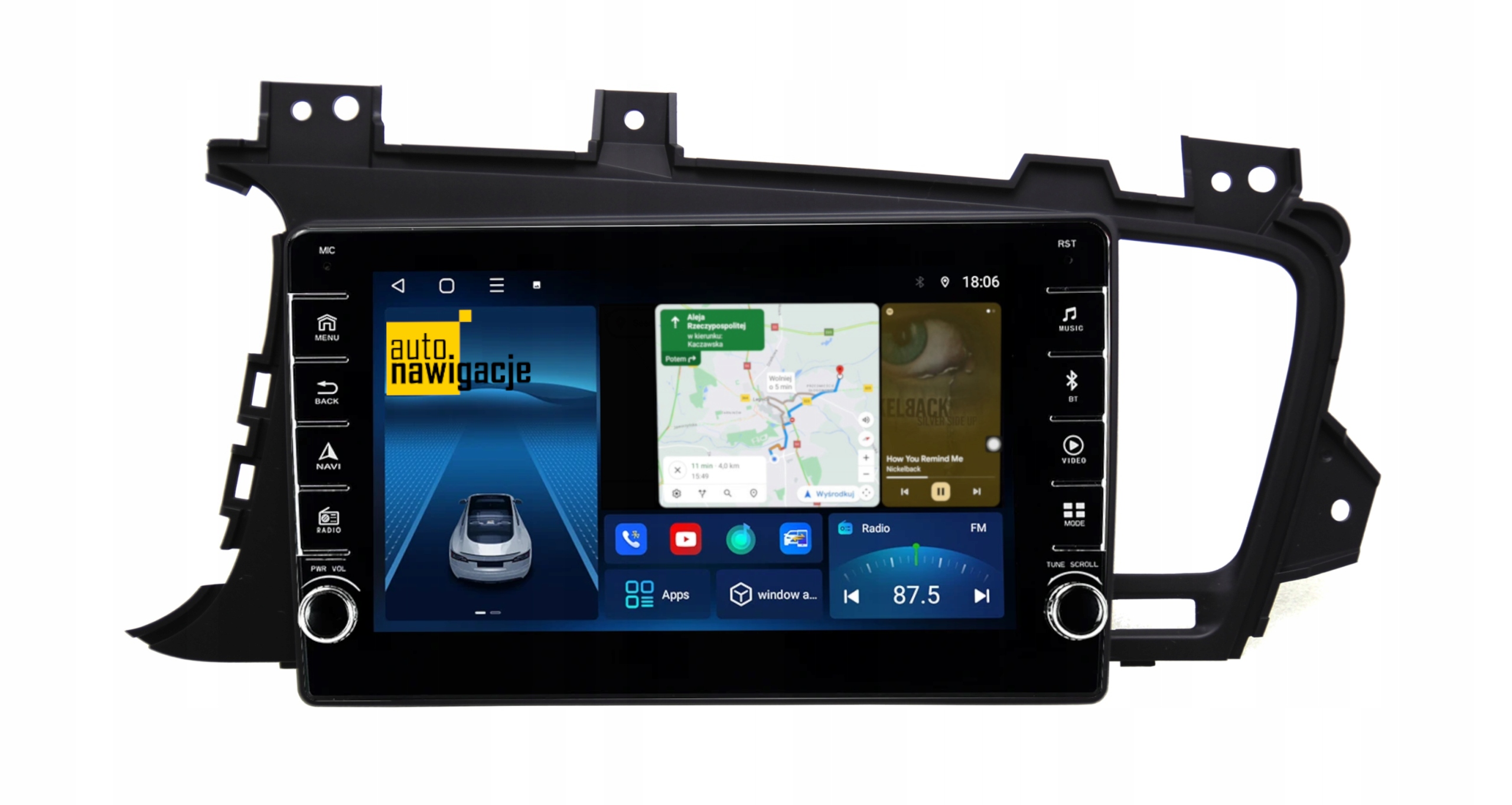 RADIO NAWIGACJA GPS KIA OPTIMA III 2010-2013 ANDROID 2/64 GB