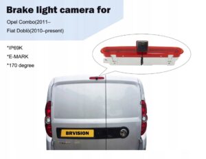 KAMERA COFANIA W STOP FIAT DOBLO 2010-2019 LCD 7