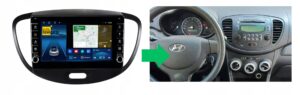 RADIO NAWIGACJA GPS HYUNDAI I10 I 2007-2013 ANDROID 2/64 GB