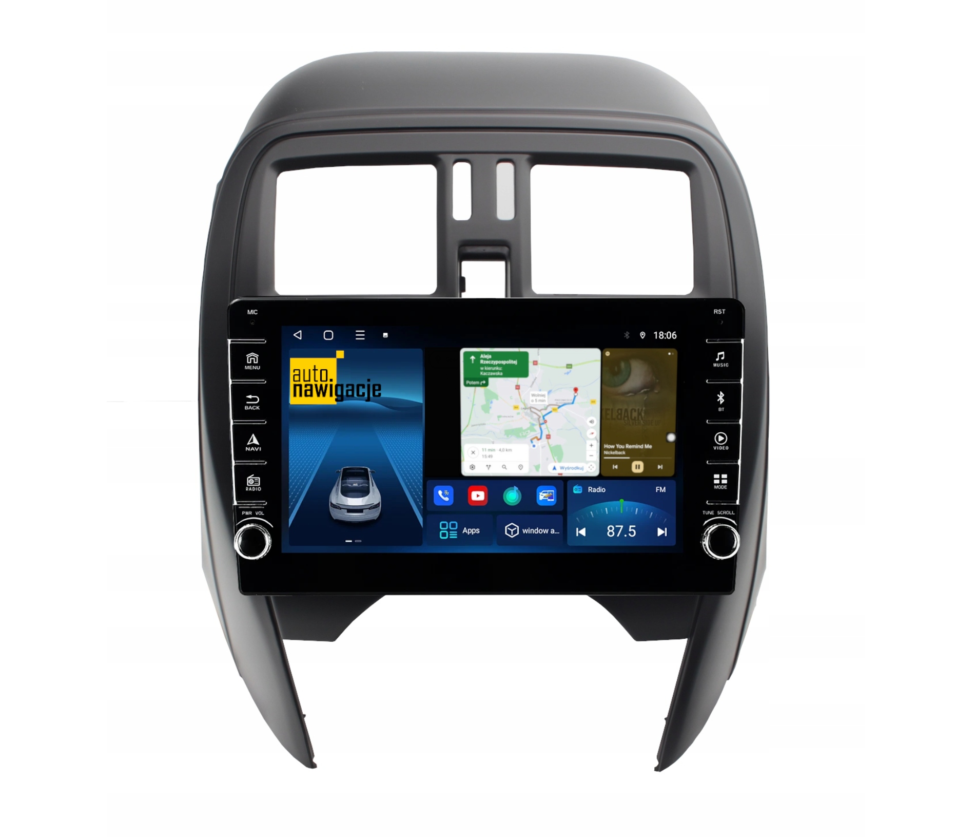 RADIO NAWIGACJA GPS NISSAN MICRA 2015+ ANDROID 2/64 GB 3 RADIO NAWIGACJA GPS NISSAN MICRA 2015+ ANDROID 2/64 GB