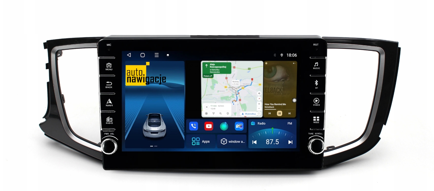 RADIO NAWIGACJA GPS ISUZU MU-X 2018+ ANDROID 2/32 GB