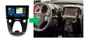 RADIO NAWIGACJA GPS TOYOTA AYGO II 2014-2021 ANDROID CARPLAY 2/32 GB