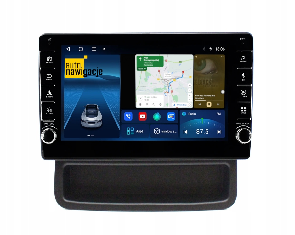 RADIO NAWIGACJA RENAULT TRAFIC 2010-2014 ANDROID 2/32 GB