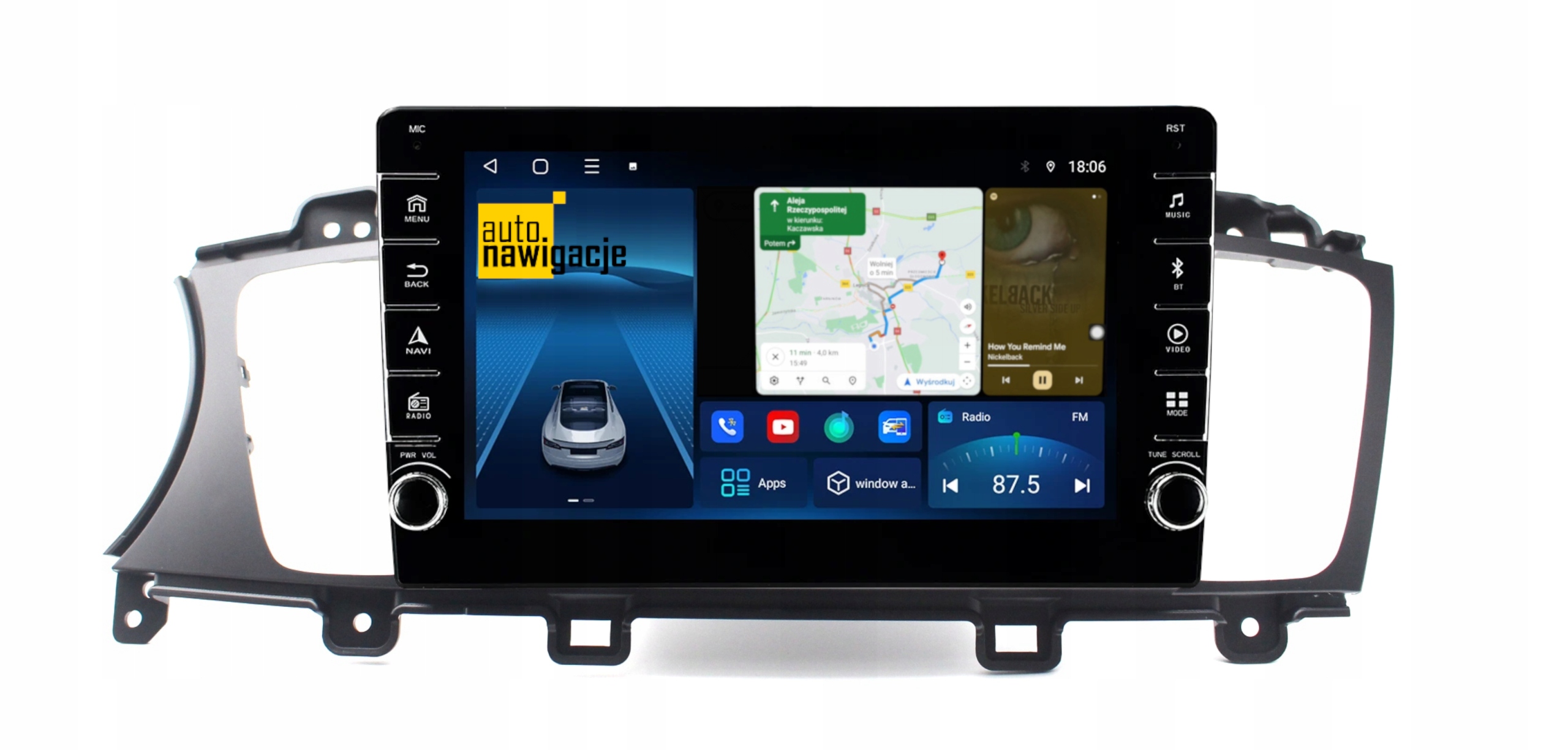 RADIO NAWIGACJA GPS KIA CADENZA I 2013-2016 ANDROID 2/64 GB