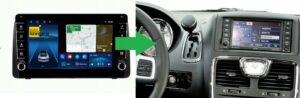 RADIO NAWIGACJA GPS CHRYSLER TOWN AND COUNTRY 2007-2016 ANDROID 2/64 GB